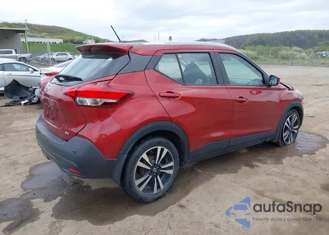 2020 Nissan Kicks Sv Xtronic Cvt from USA, damaged, VIN 3N1CP5CV7LL498964